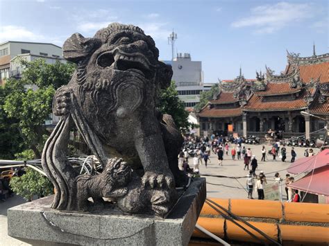 廟前石獅子|國史館臺灣文獻館